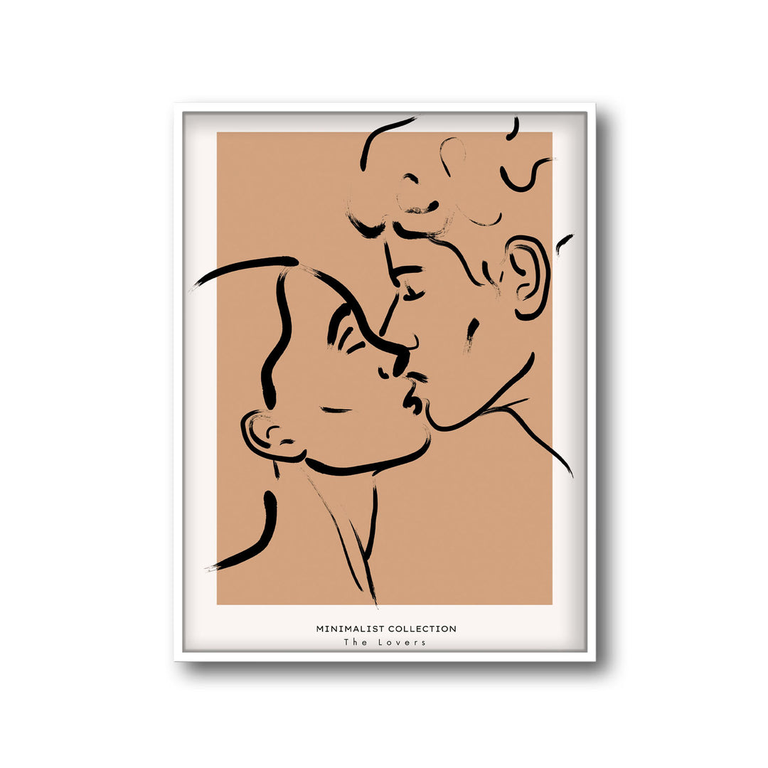 amanti art print - High-quality canvas print from Raremango