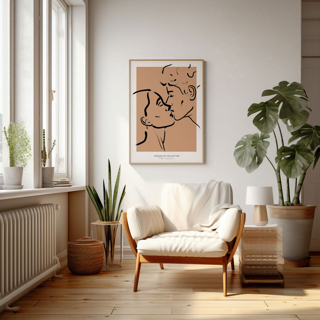 amanti art print - High-quality canvas print from Raremango