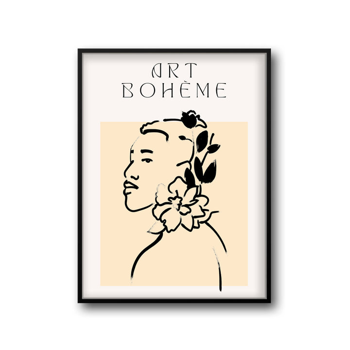 bellezza-florale art print - High-quality canvas print from Raremango