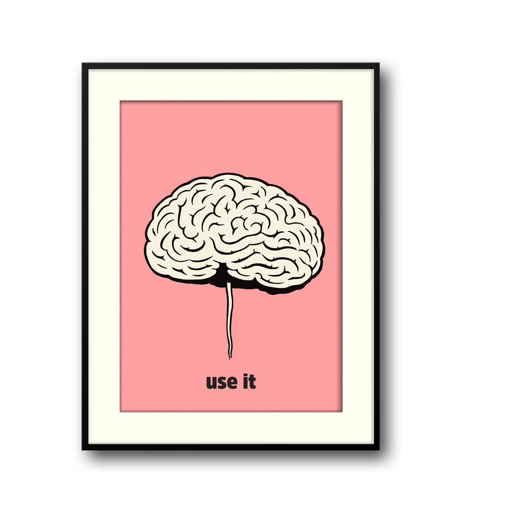 brain canvas art - Shop art for home decor