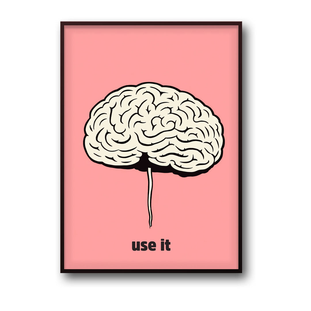 brain canvas art - Shop art for home decor