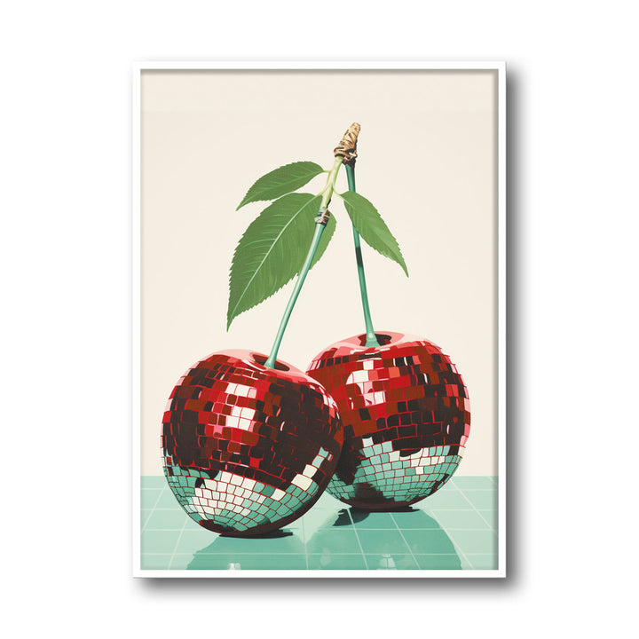 cherry-disco-balls canvas art - Shop art for home decor