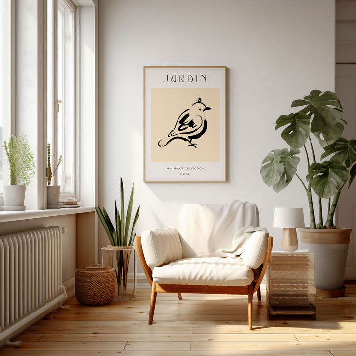 chirping-melody art print - High-quality canvas print from Raremango