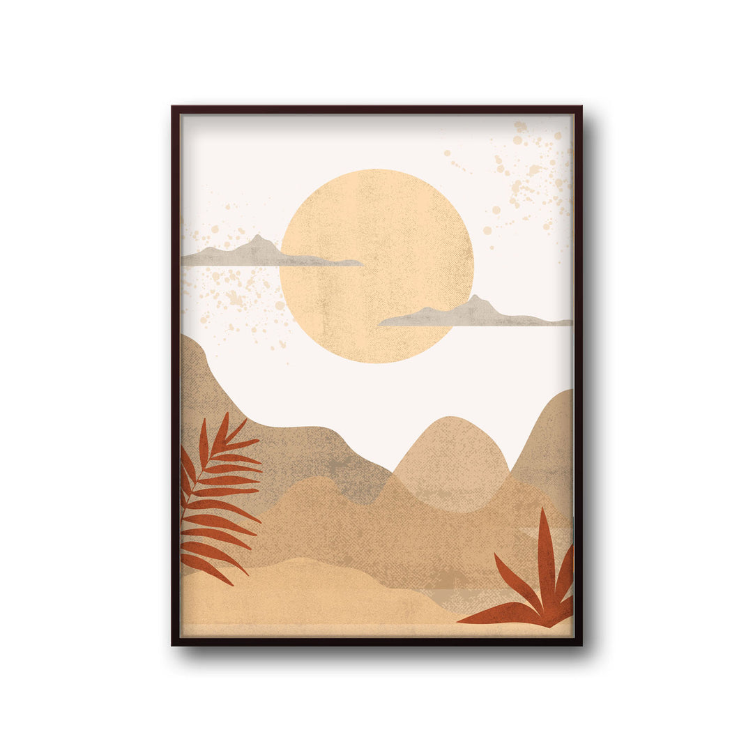 dawn art print - High-quality canvas print from Raremango