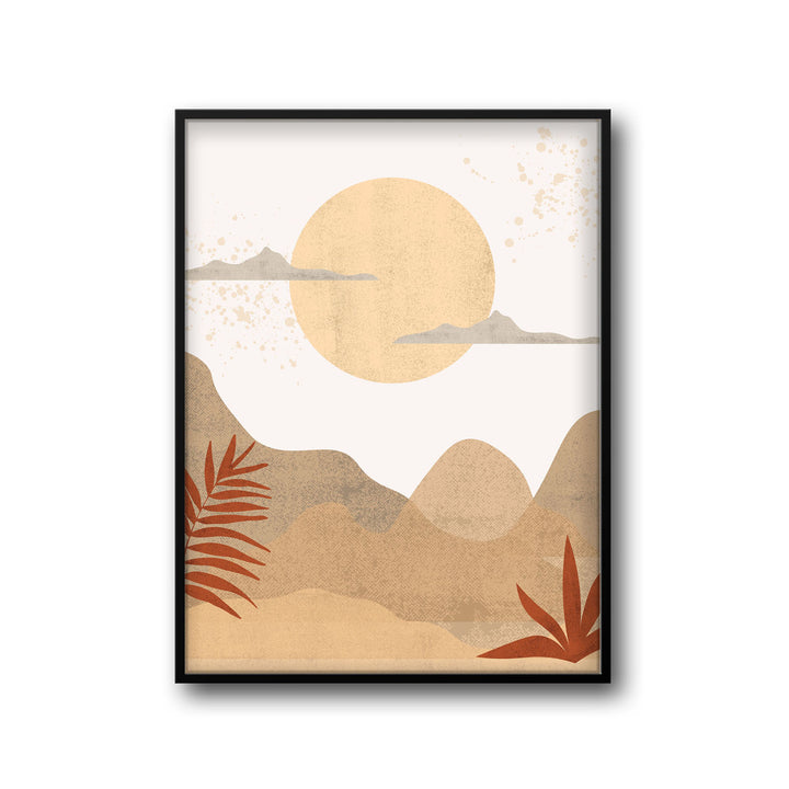 dawn art print - High-quality canvas print from Raremango