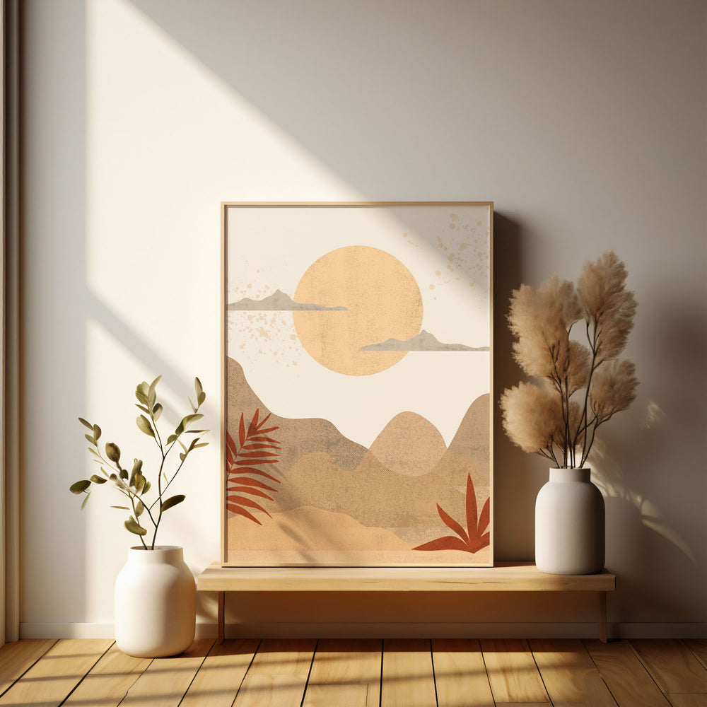 dawn art print - High-quality canvas print from Raremango