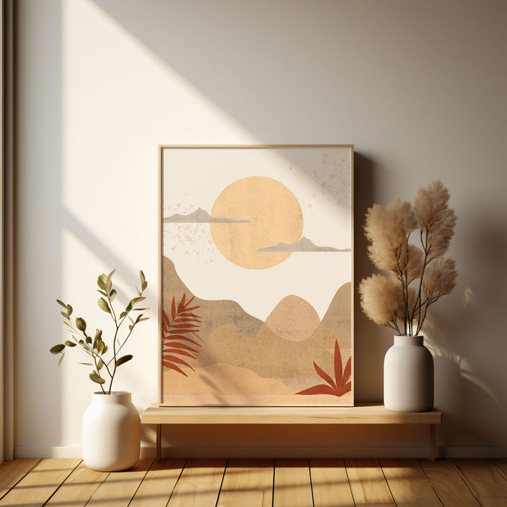 dawn art print - High-quality canvas print from Raremango