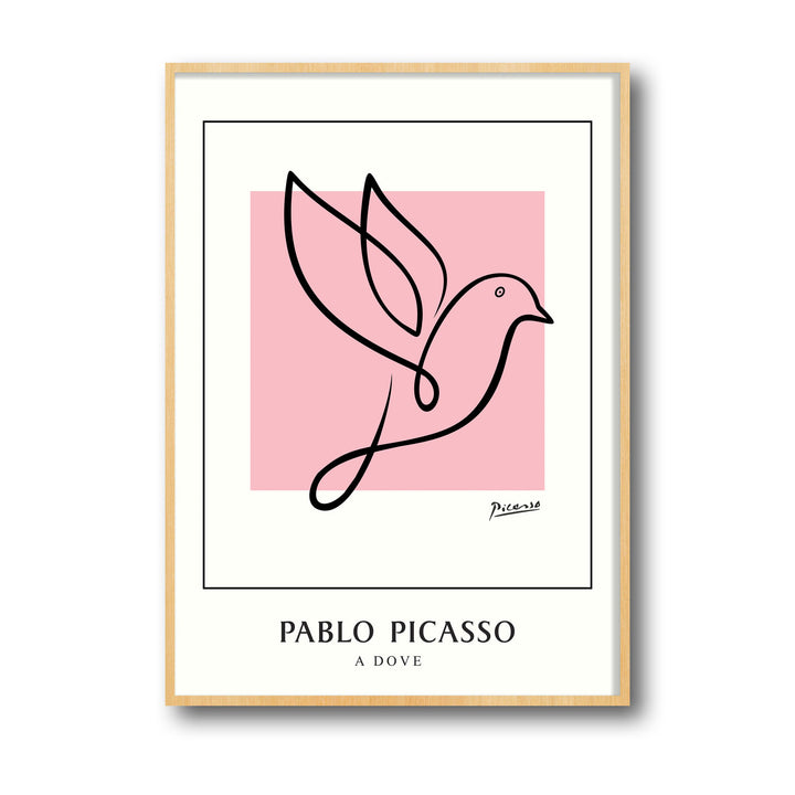 dove-pablo-picasso canvas art - Shop art for home decor