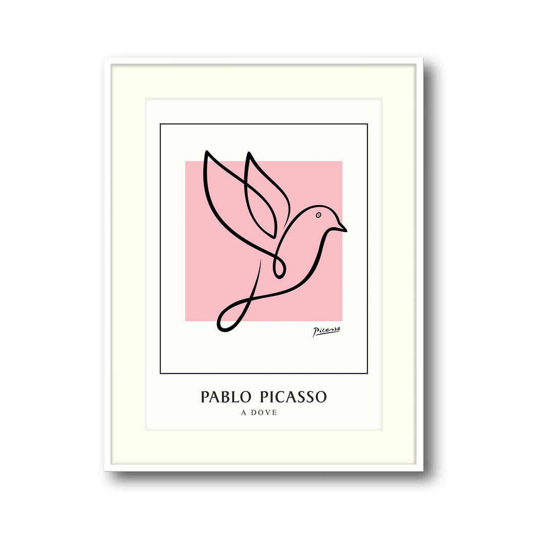 dove-pablo-picasso canvas art - Shop art for home decor