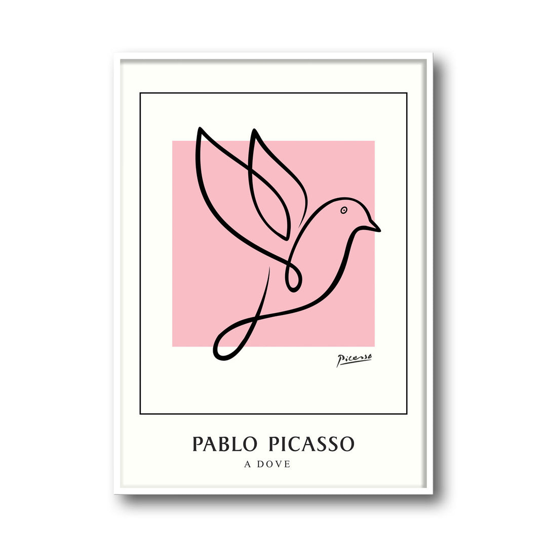 dove-pablo-picasso canvas art - Shop art for home decor