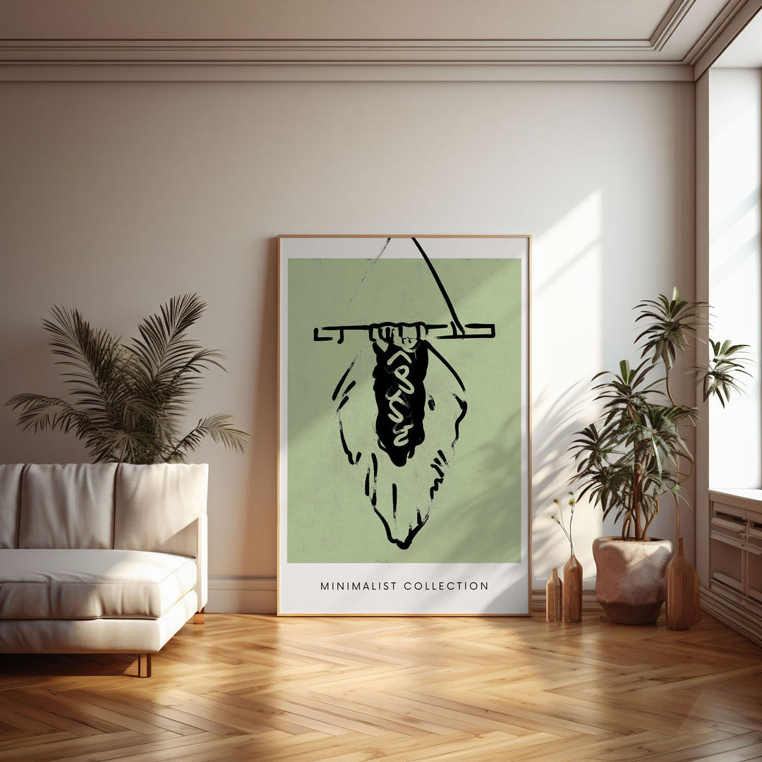 emerge art print - High-quality canvas print from Raremango