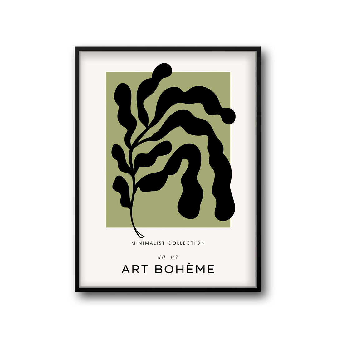 foliage art print - High-quality canvas print from Raremango