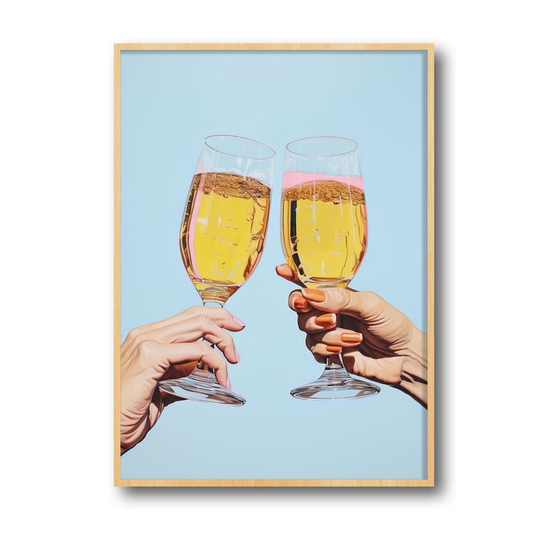 glimmer-clink canvas art - Shop art for home decor