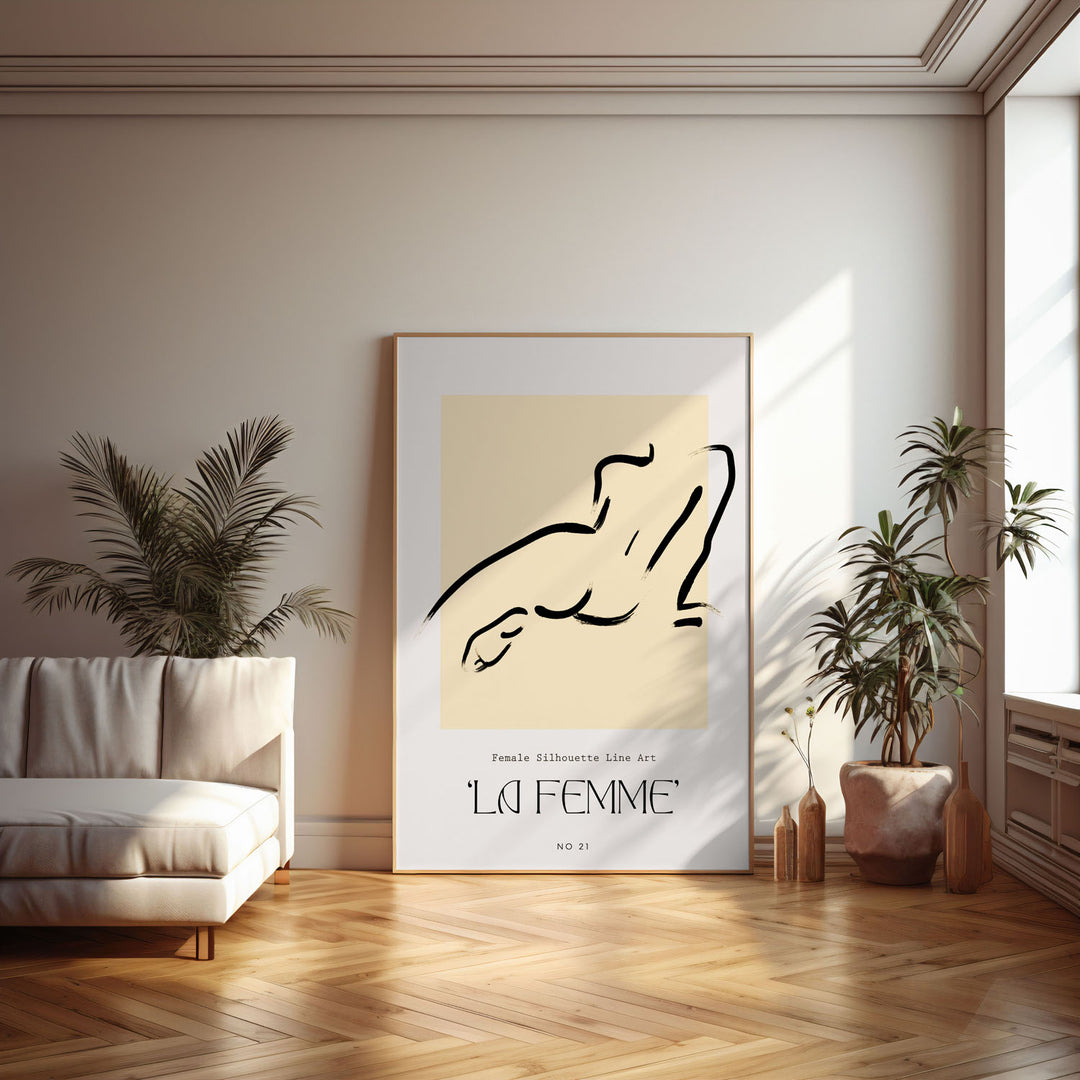 graceful-rest art print - High-quality canvas print from Raremango