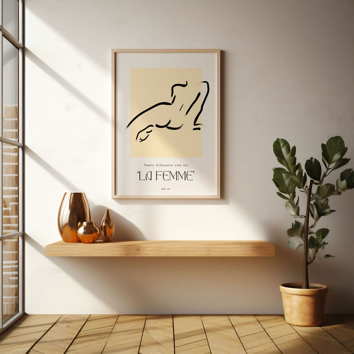 graceful-rest art print - High-quality canvas print from Raremango