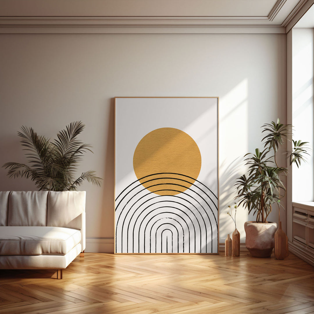 horizon art print - High-quality canvas print from Raremango