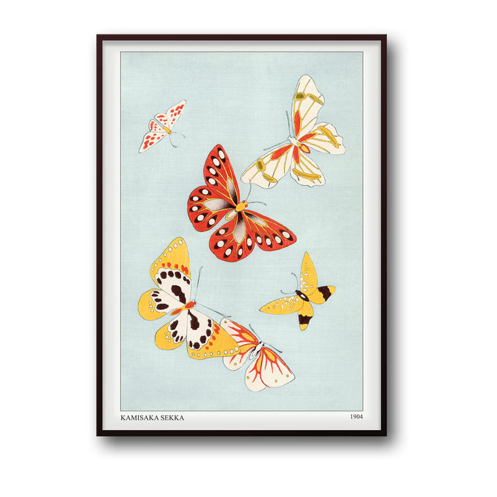 japanese-butterfly-kamisaka-sekka canvas art - Shop art for home decor