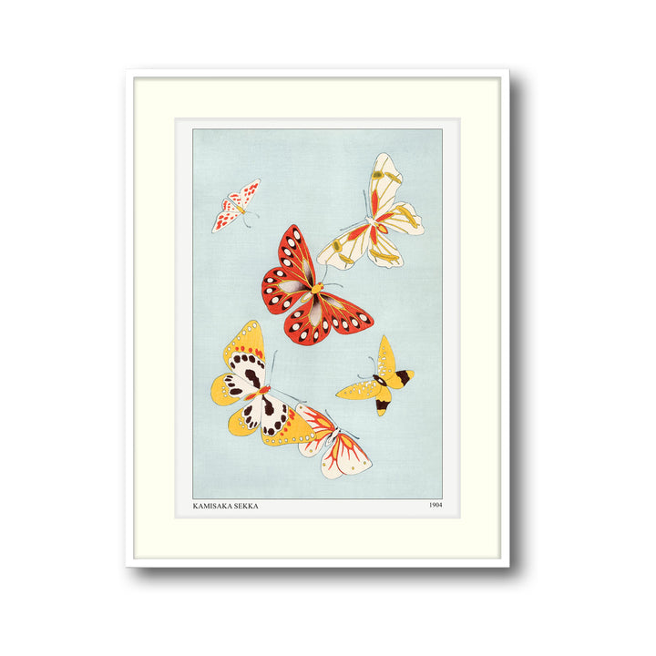 japanese-butterfly-kamisaka-sekka canvas art - Shop art for home decor