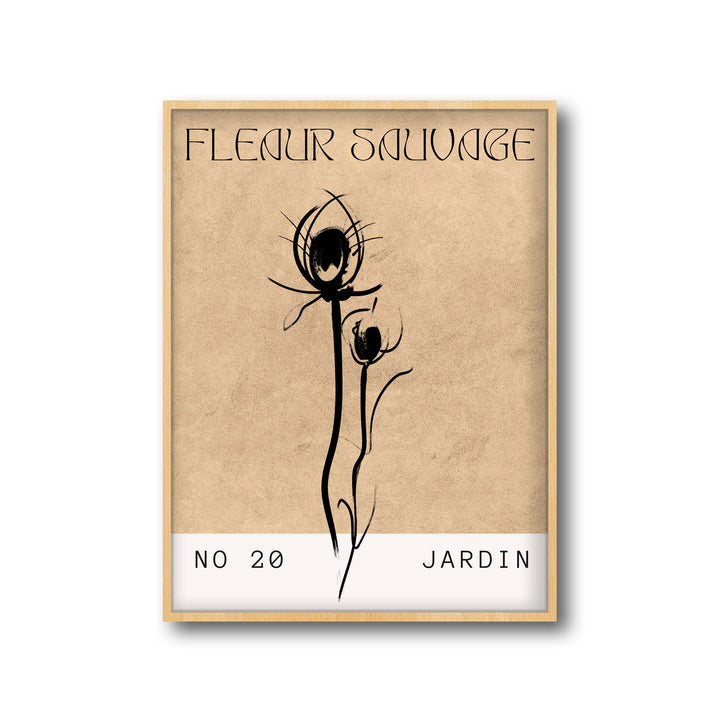 jardin-secret art print - High-quality canvas print from Raremango