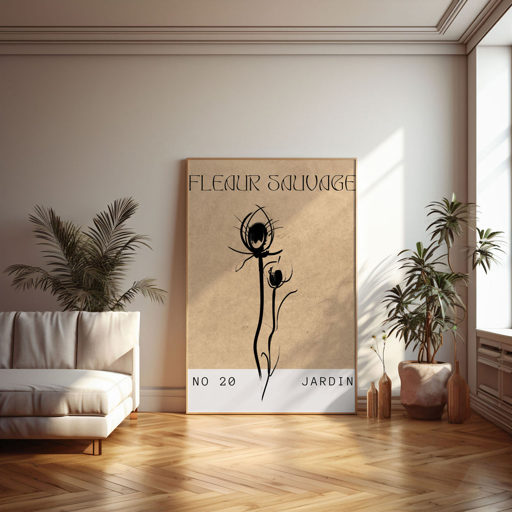 jardin-secret art print - High-quality canvas print from Raremango