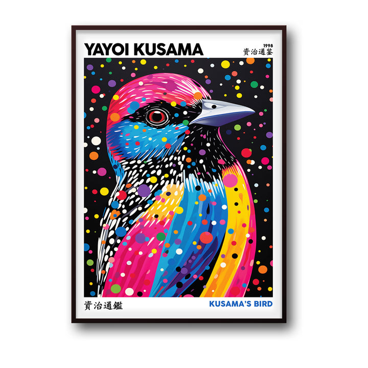 kusamas-bird-yayoi-kusama canvas art - Shop art for home decor