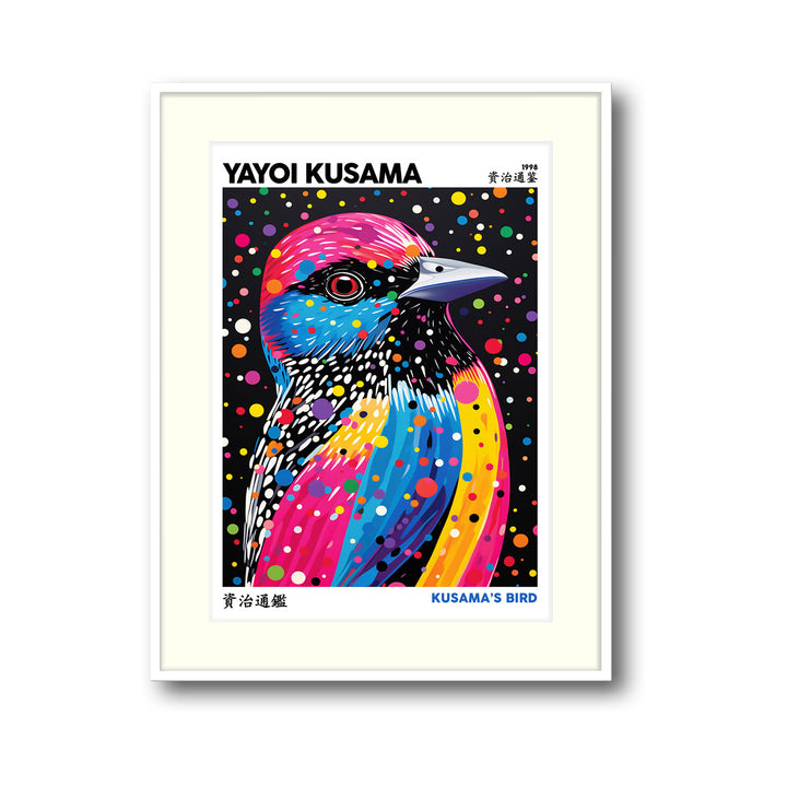 kusamas-bird-yayoi-kusama canvas art - Shop art for home decor