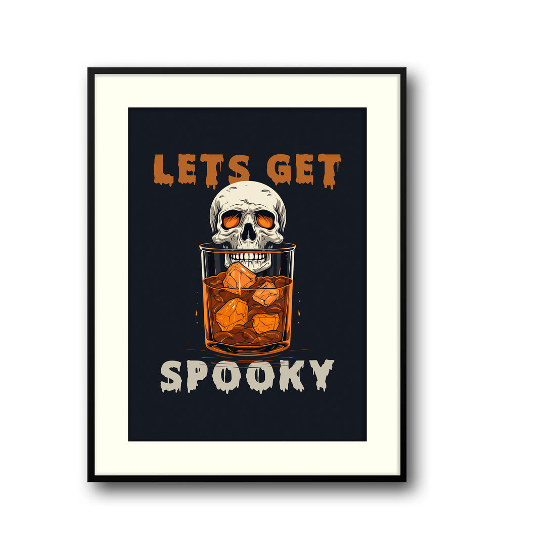 lets-get-spooky canvas art - Shop art for home decor