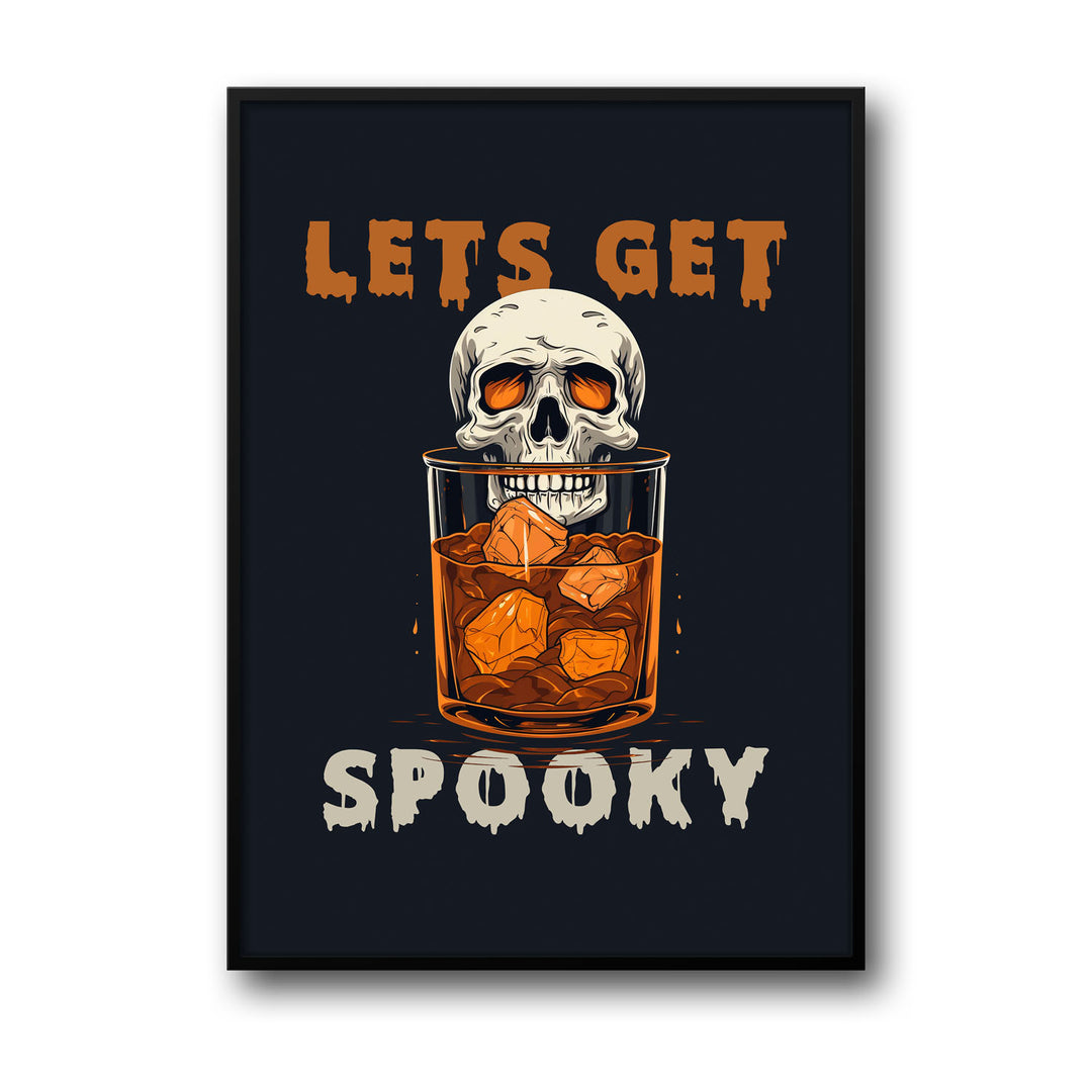 lets-get-spooky canvas art - Shop art for home decor