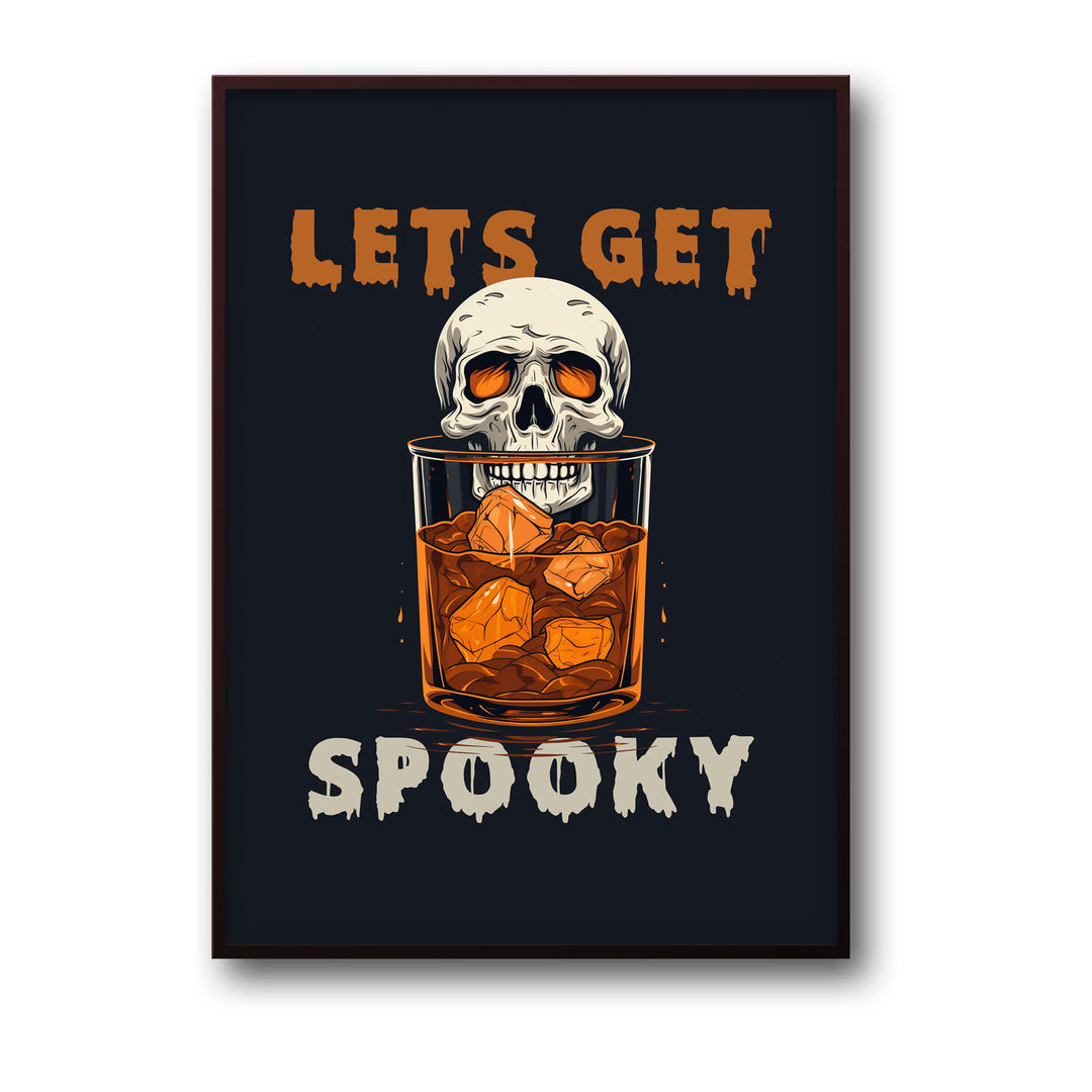 lets-get-spooky canvas art - Shop art for home decor