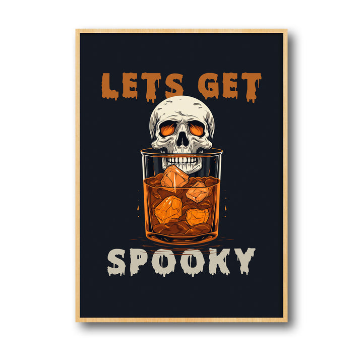 lets-get-spooky canvas art - Shop art for home decor