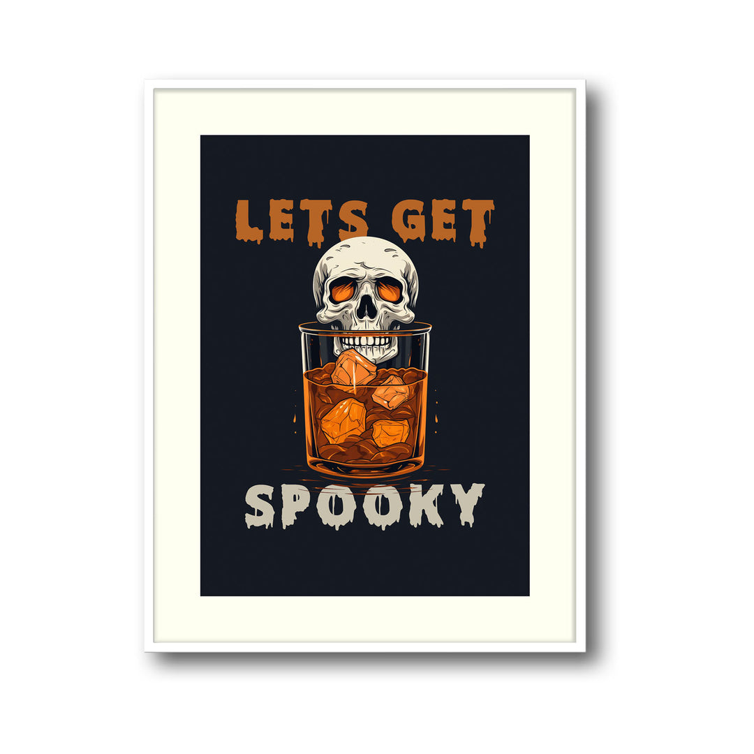 lets-get-spooky canvas art - Shop art for home decor