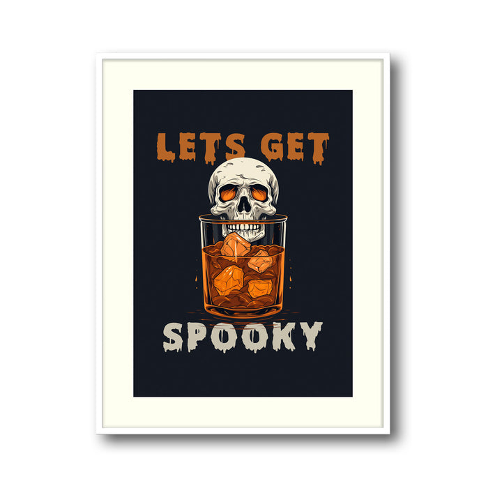 lets-get-spooky canvas art - Shop art for home decor