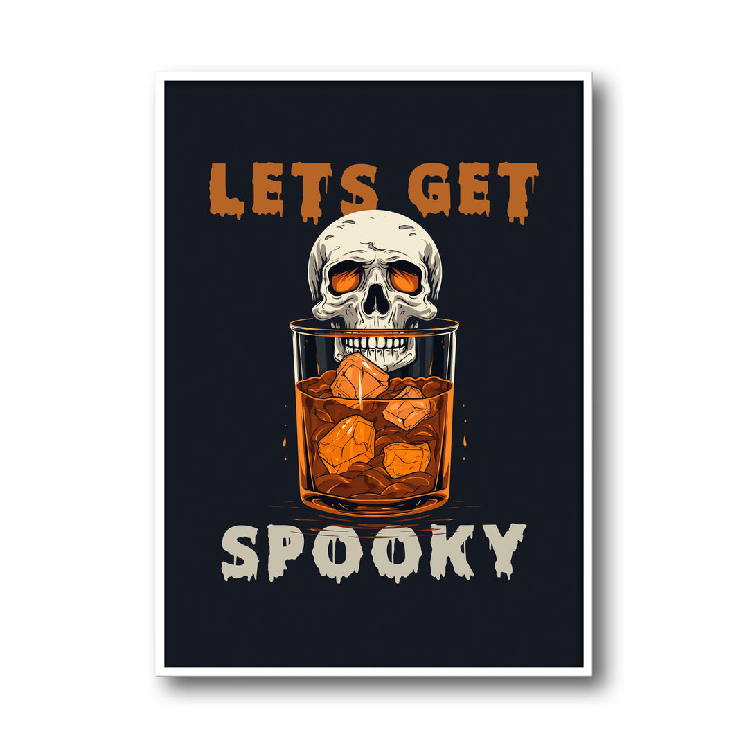 lets-get-spooky canvas art - Shop art for home decor