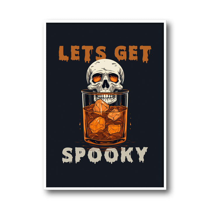 lets-get-spooky canvas art - Shop art for home decor