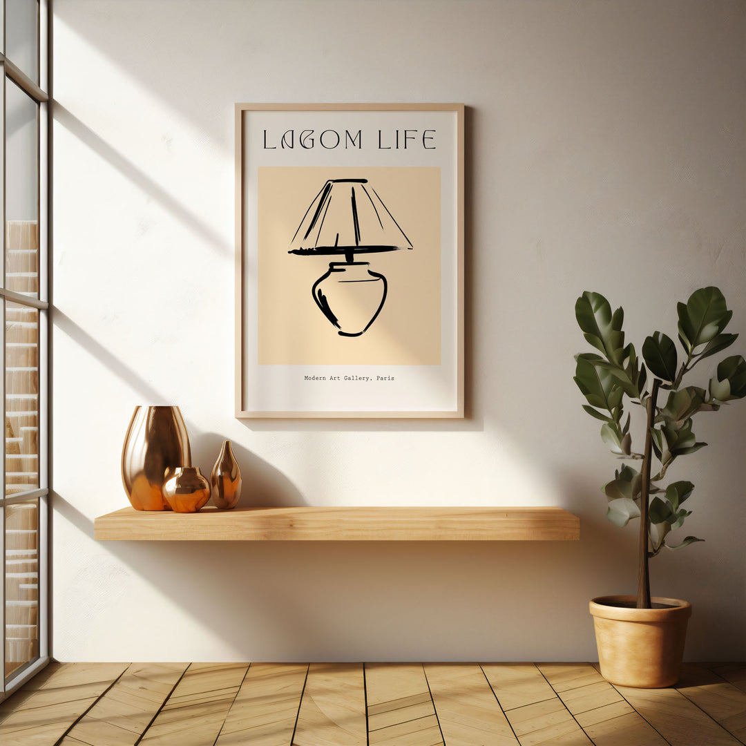 light art print - High-quality canvas print from Raremango