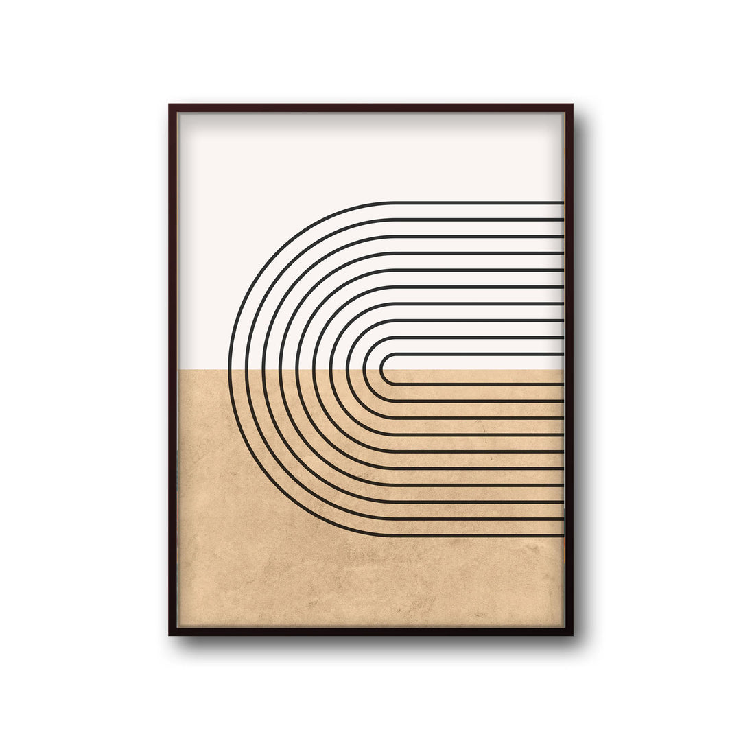 linea art print - High-quality canvas print from Raremango