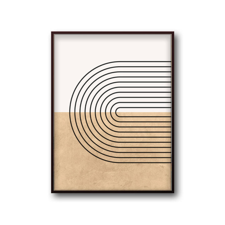 linea art print - High-quality canvas print from Raremango