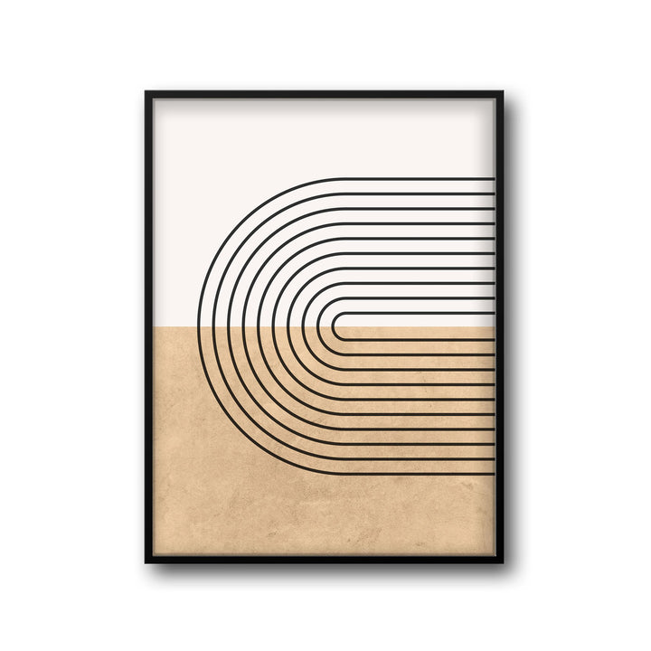 linea art print - High-quality canvas print from Raremango