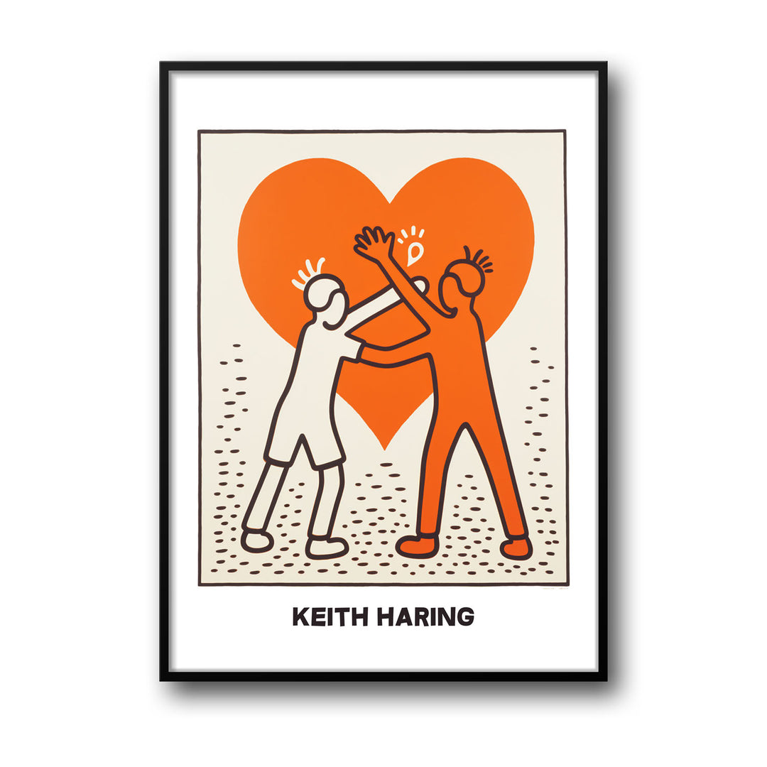 love-keith-haring canvas art - Shop art for home decor