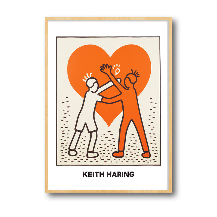 love-keith-haring canvas art - Shop art for home decor