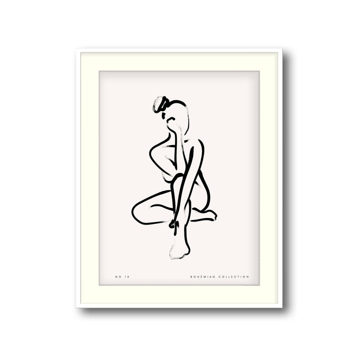 meditazione art print - High-quality canvas print from Raremango