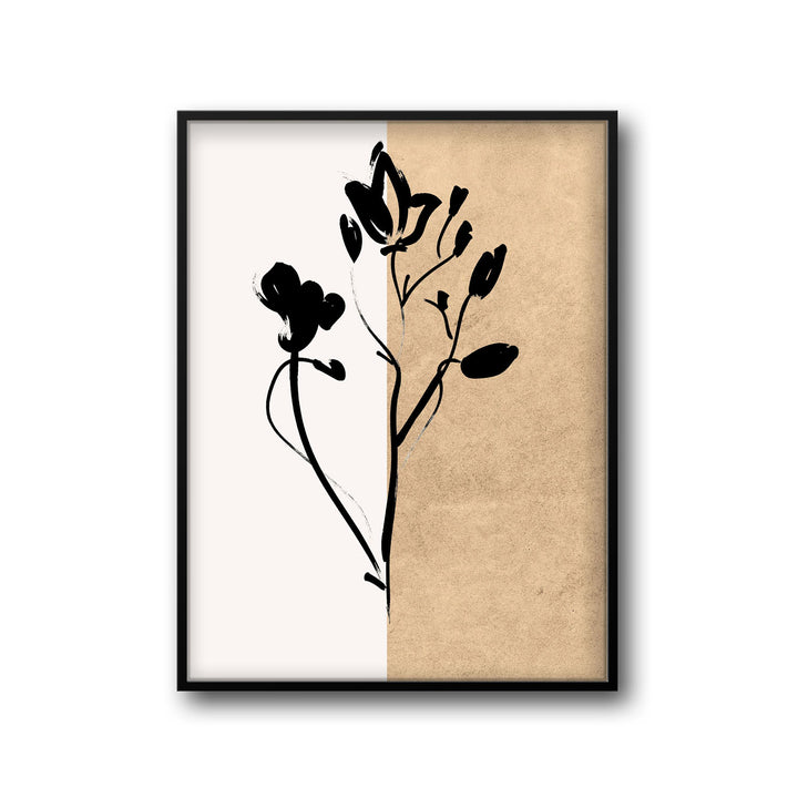 midnight-flower art print - High-quality canvas print from Raremango