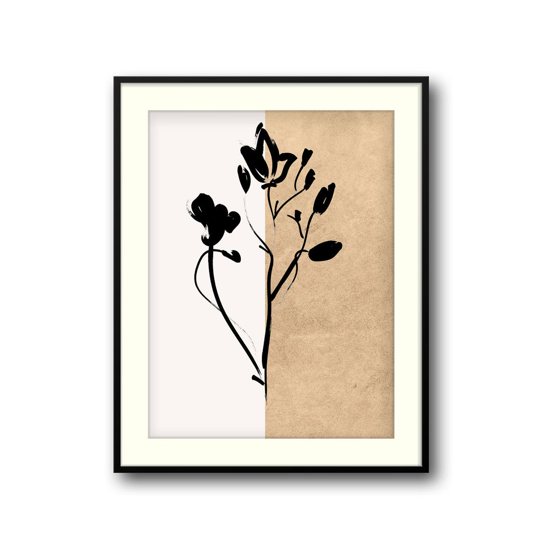 midnight-flower art print - High-quality canvas print from Raremango