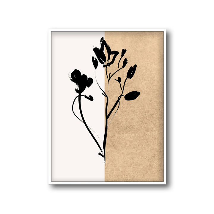 midnight-flower art print - High-quality canvas print from Raremango