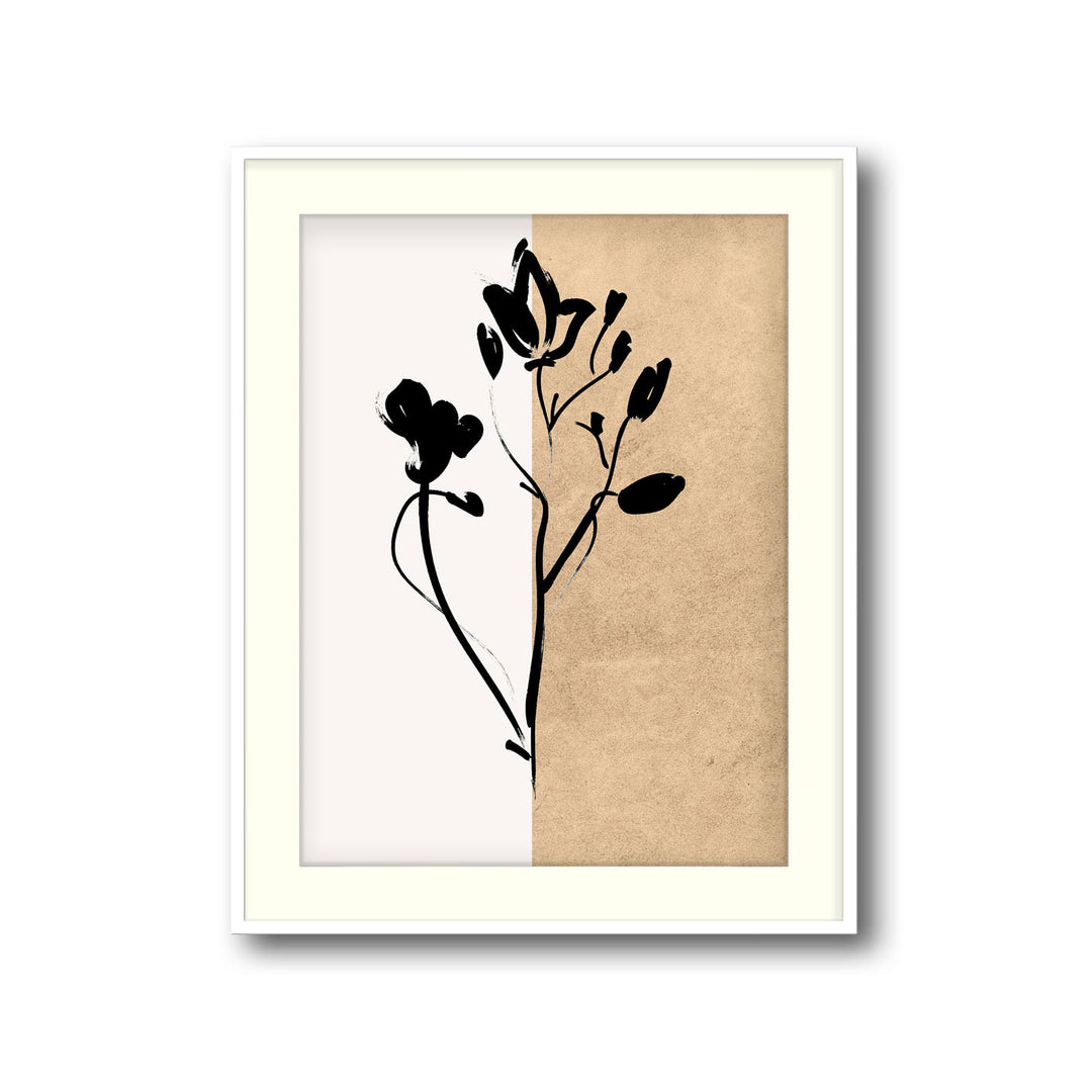 midnight-flower art print - High-quality canvas print from Raremango