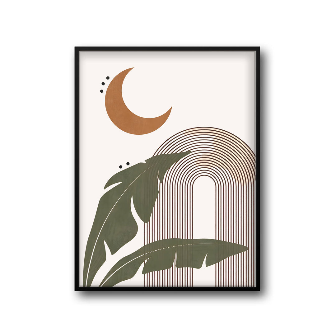 moonlit-tropics art print - High-quality canvas print from Raremango