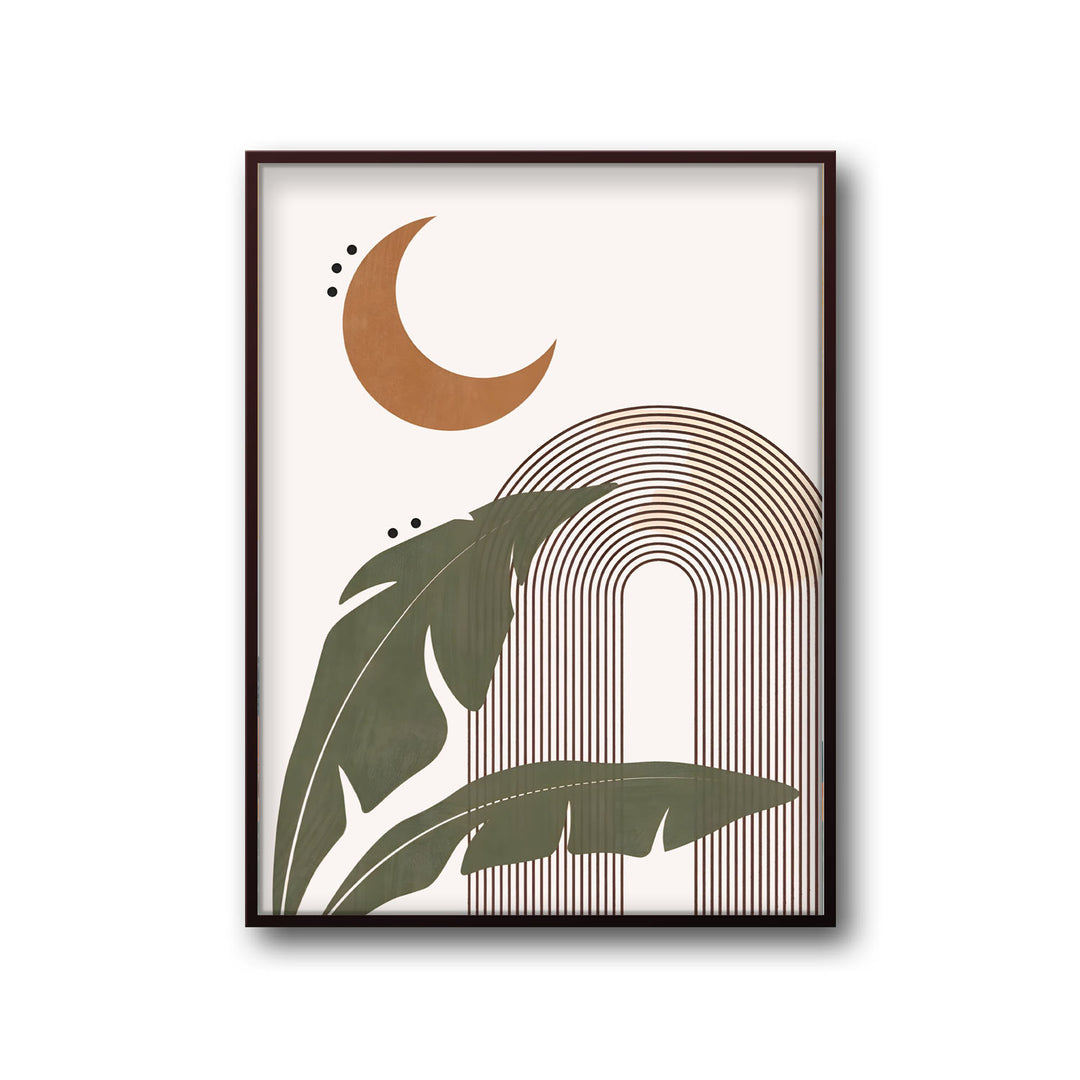 moonlit-tropics art print - High-quality canvas print from Raremango