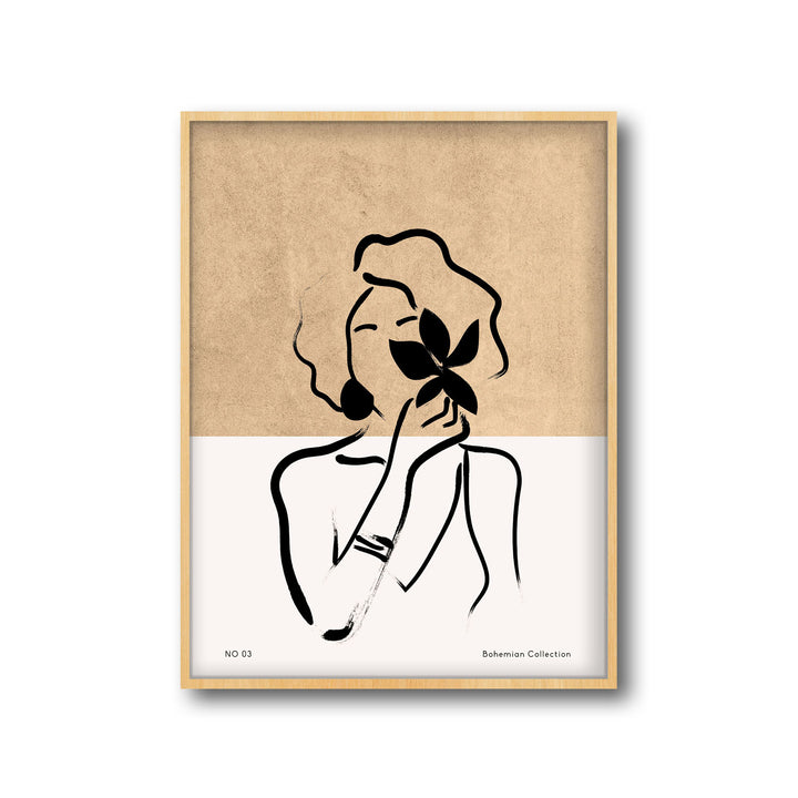 mystique art print - High-quality canvas print from Raremango