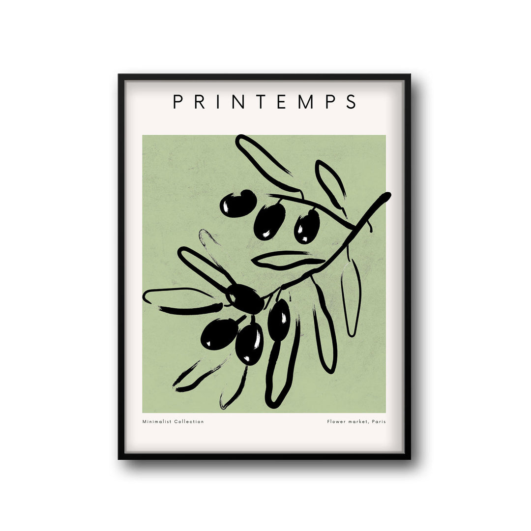 olives art print - High-quality canvas print from Raremango