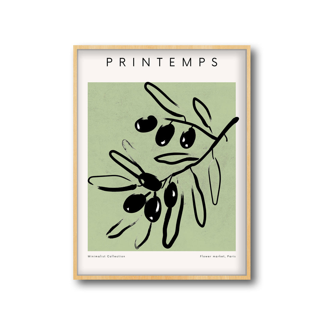 olives art print - High-quality canvas print from Raremango